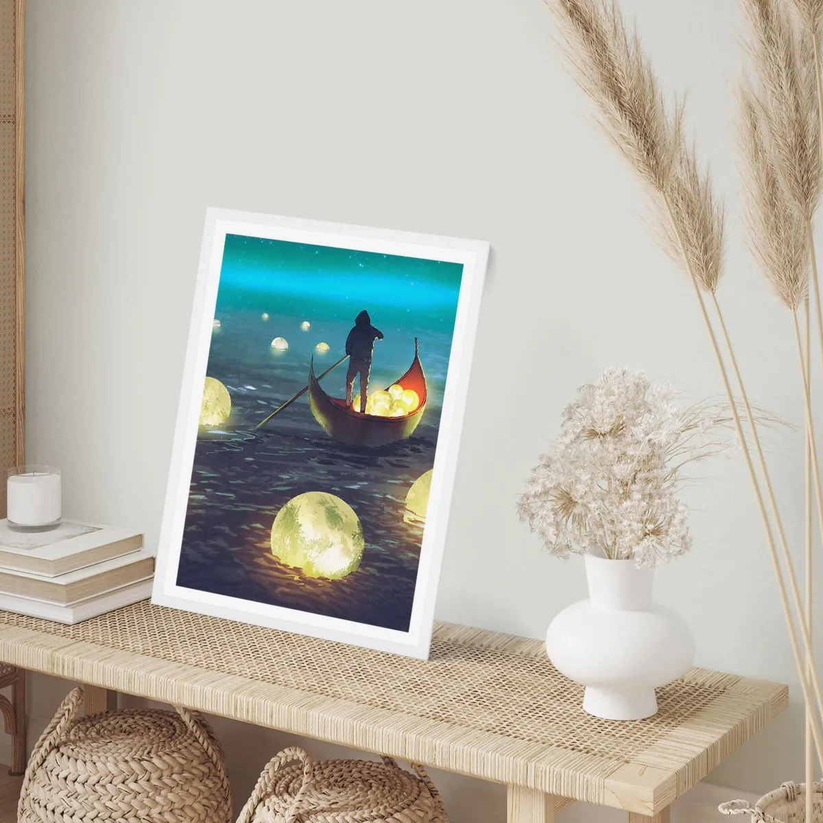 Plakat w białej ramie - Rzeczy, o których się filozofom nie śniło - 61x91 cm