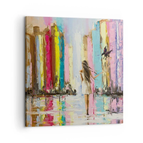 Obraz na płótnie - Idż za mną - 60x60 cm