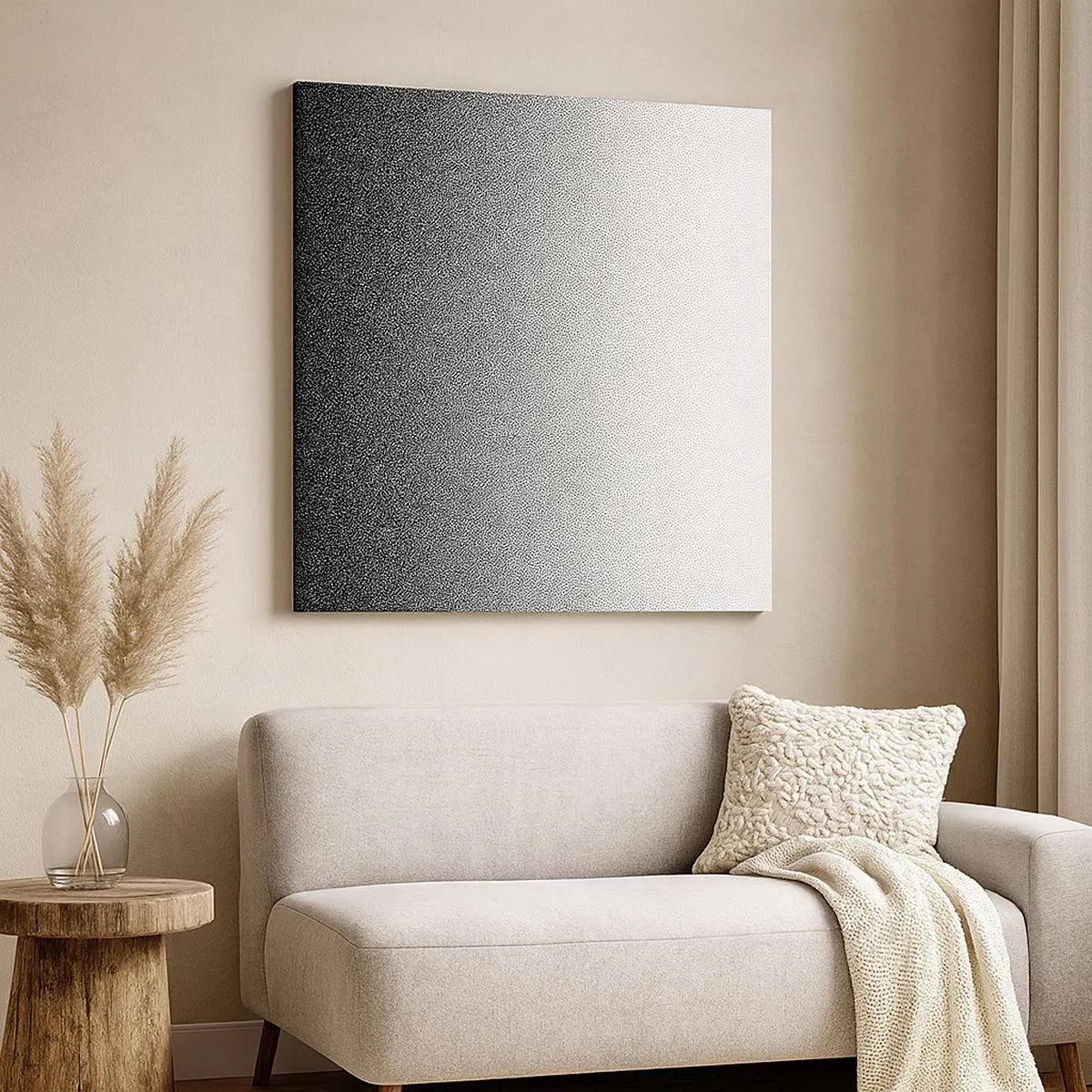 Obraz na płótnie - W stronę światła - 30x30 cm