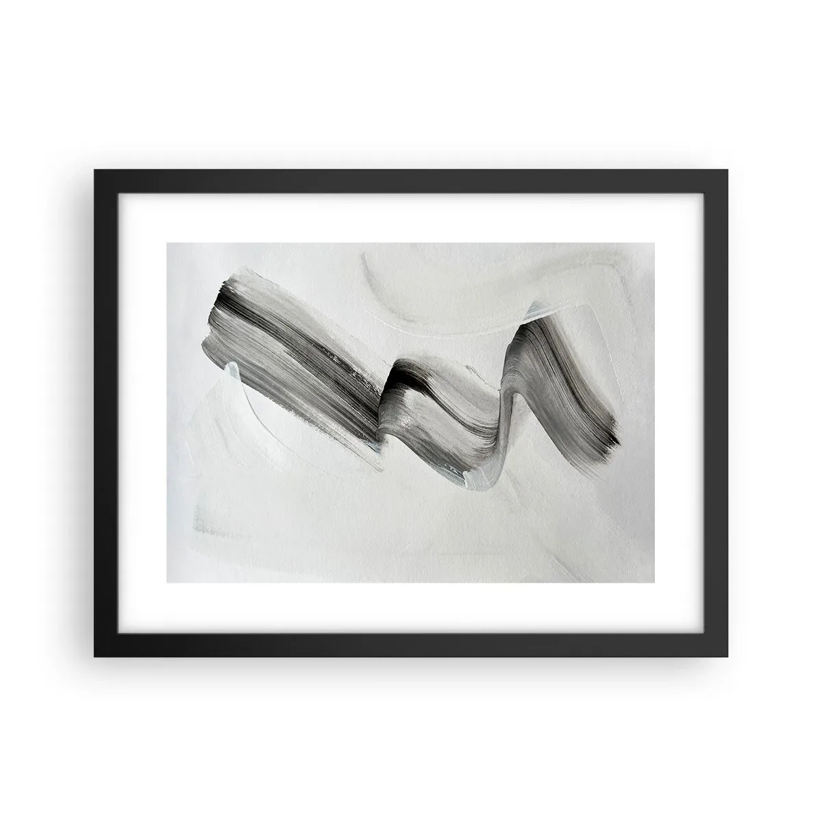 Plakat w czarnej ramie - Od niechcenia dla zabawy - 40x30 cm