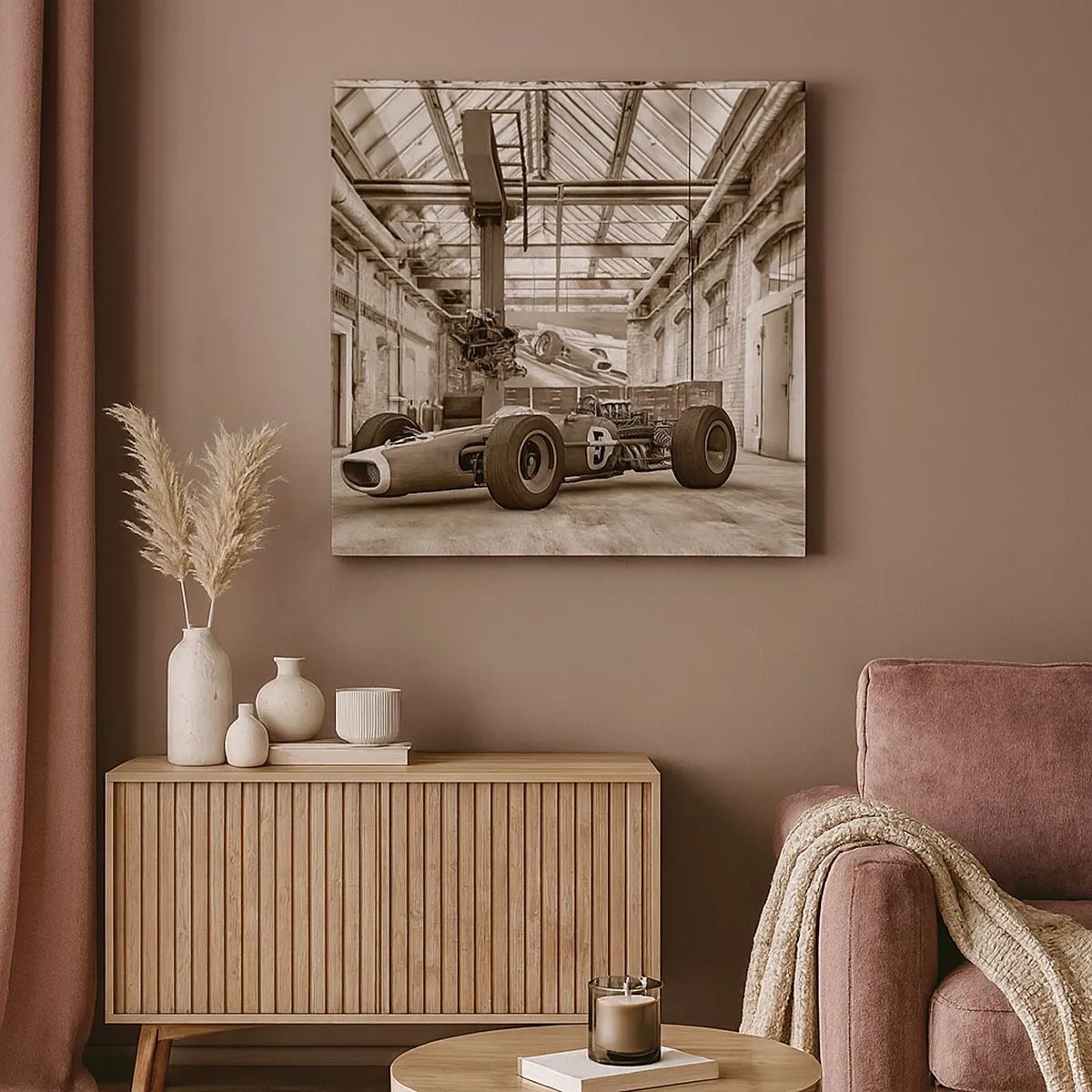 Obraz na płótnie - Odpoczynek zwycięzcy - 30x30 cm