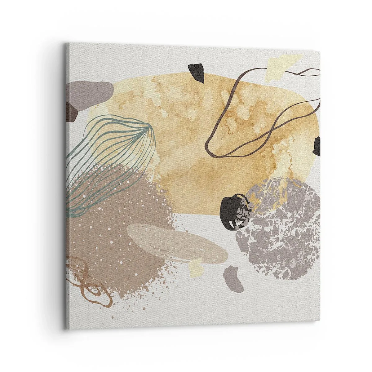 Obraz na płótnie - Plumkologia stosowana - 60x60 cm