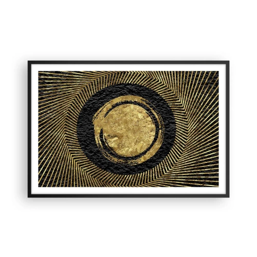 Plakat w czarnej ramie - Kompozycja glamour - 91x61 cm