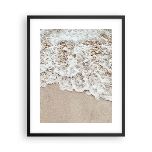 Plakat w czarnej ramie - Zaraz wracam - 40x50 cm