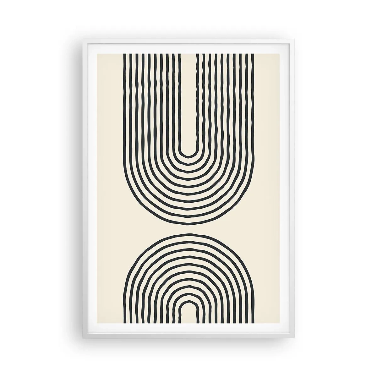 Plakat w białej ramie - Już za chwilę… - 70x100 cm