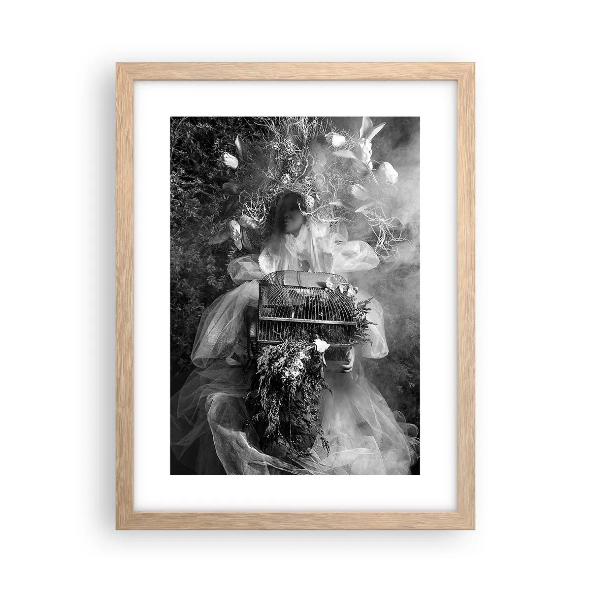 Plakat w ramie jasny dąb - Sama Matka – Natura - 30x40 cm
