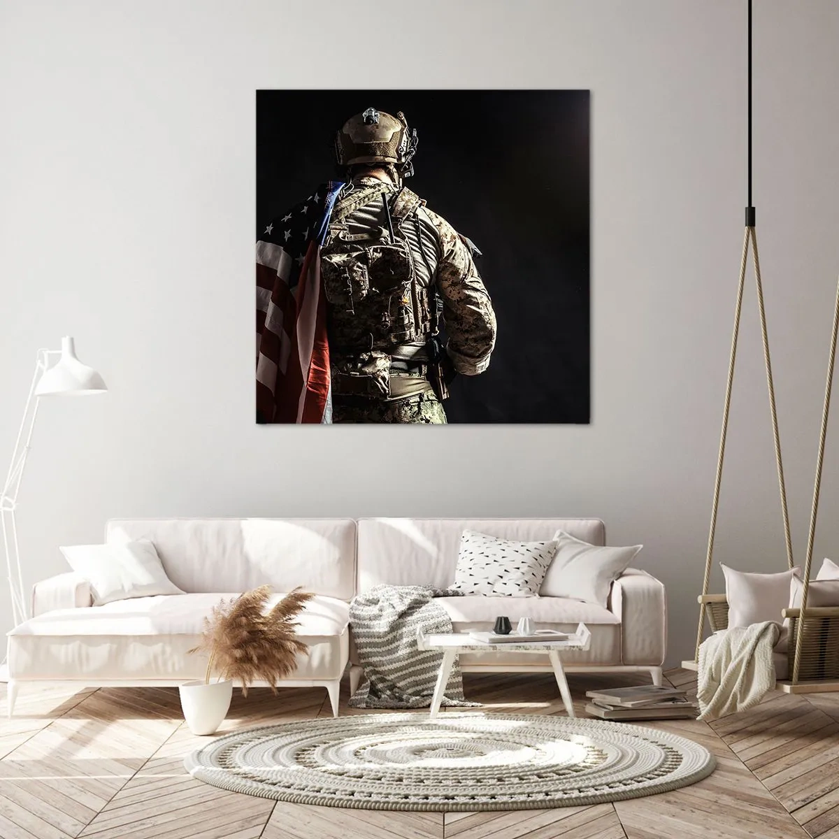 Obraz na płótnie - Właśnie dlatego - 70x70 cm