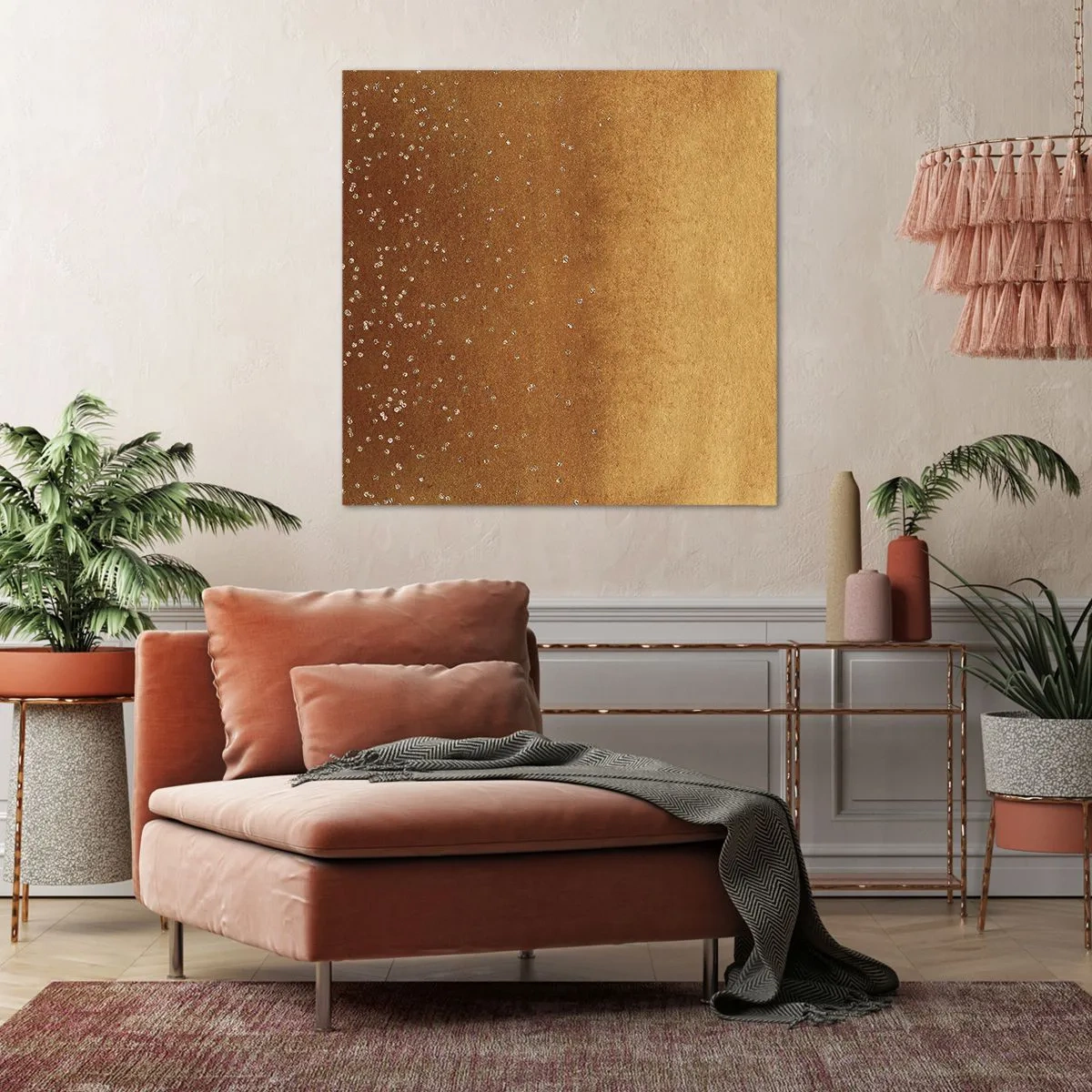 Obraz na płótnie - Narodziny światła - 50x50 cm