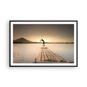 Plakat w czarnej ramie - Przed spoczynkiem - 91x61 cm