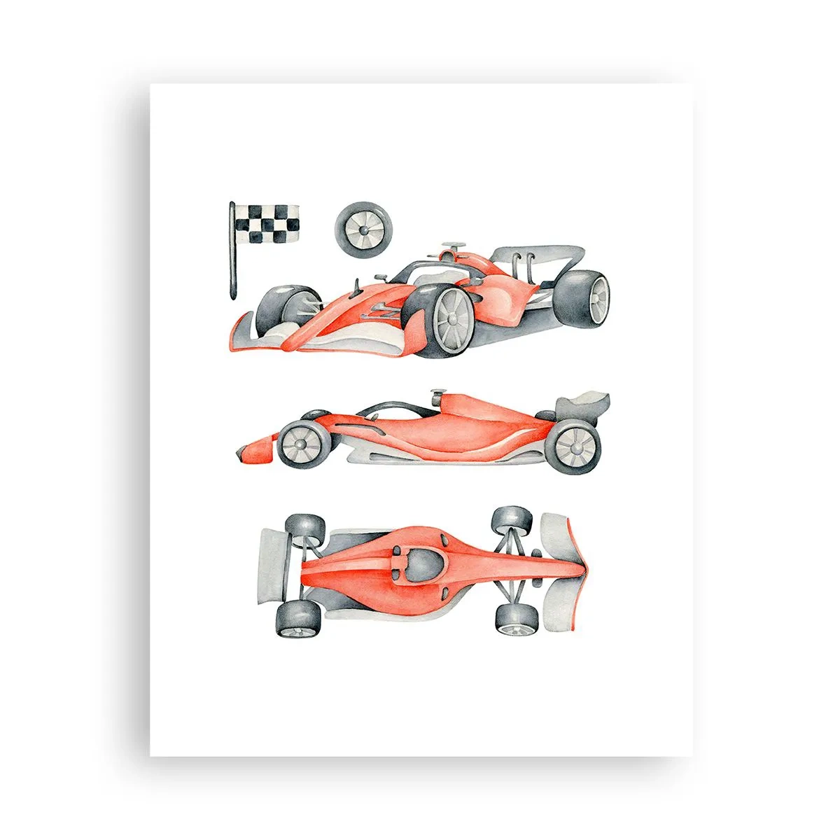 Plakat - Doścignąć marzenie - 40x50 cm