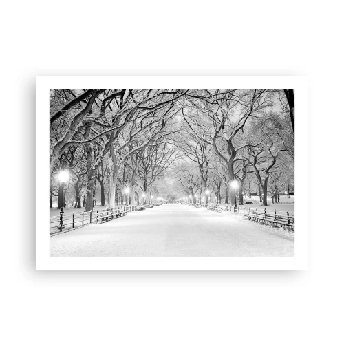 Plakat - Cztery pory roku – zima - 70x50 cm