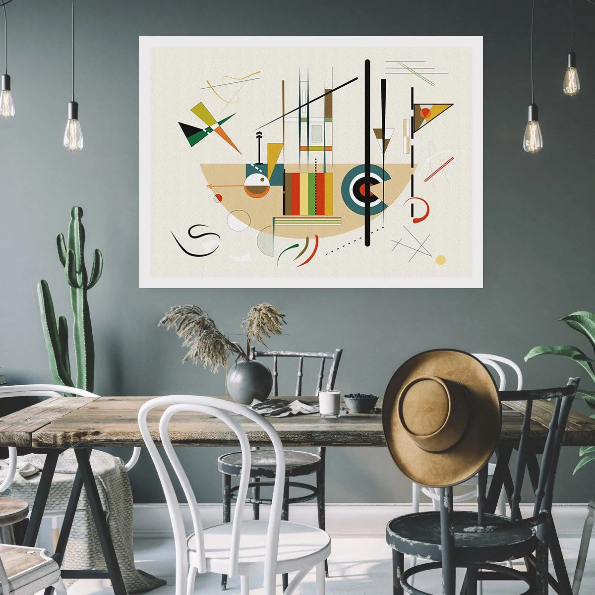 Plakat - I świat się śmieje - 50x40 cm