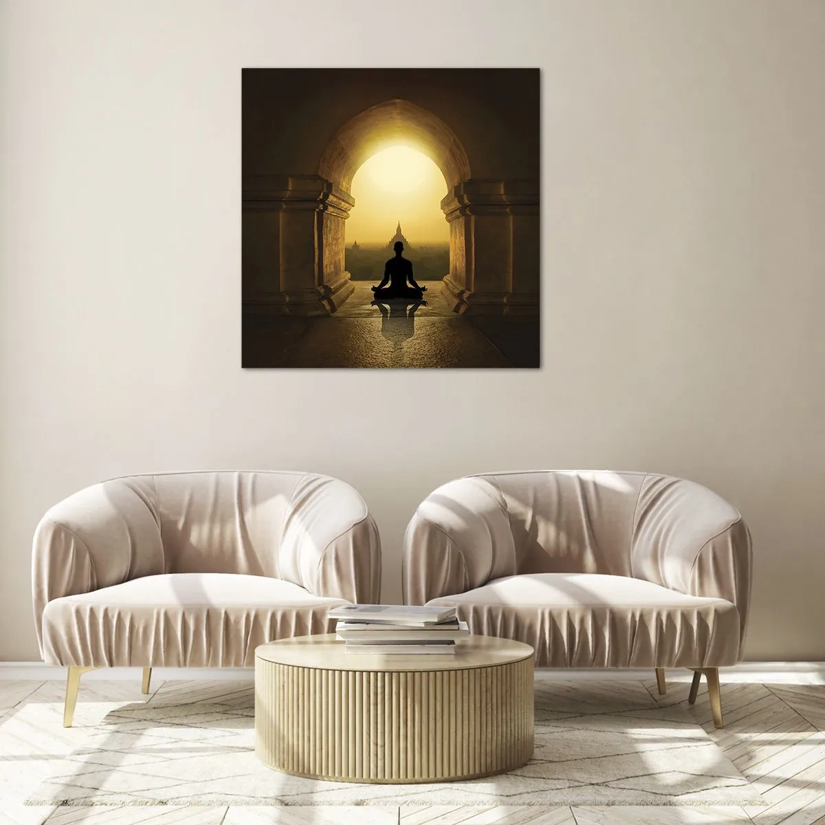 Obraz na szkle - Pełna harmonia - 50x50 cm