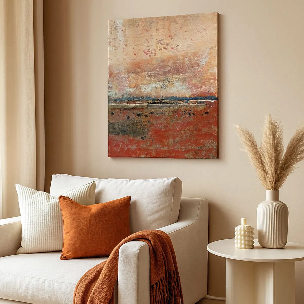 Obraz na płótnie - Może to morze - 30x30 cm