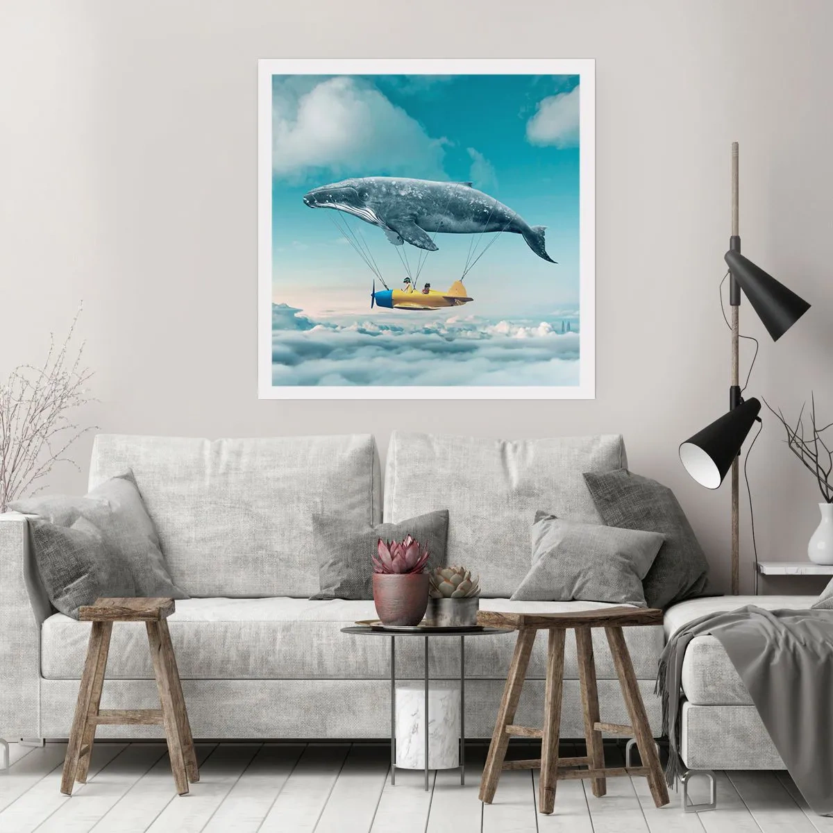 Plakat - Dlaczego nie? - 40x40 cm