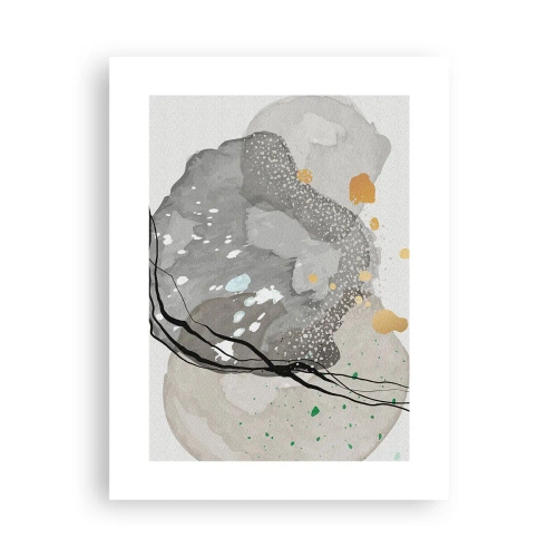 Plakat - Kompozycja organiczna - 30x40 cm