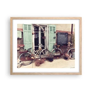 Plakat w ramie jasny dąb - Niech żyje prowincja - 50x40 cm