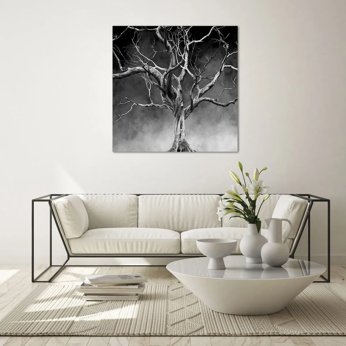 Obraz na szkle - Pierwotne i święte - 50x50 cm