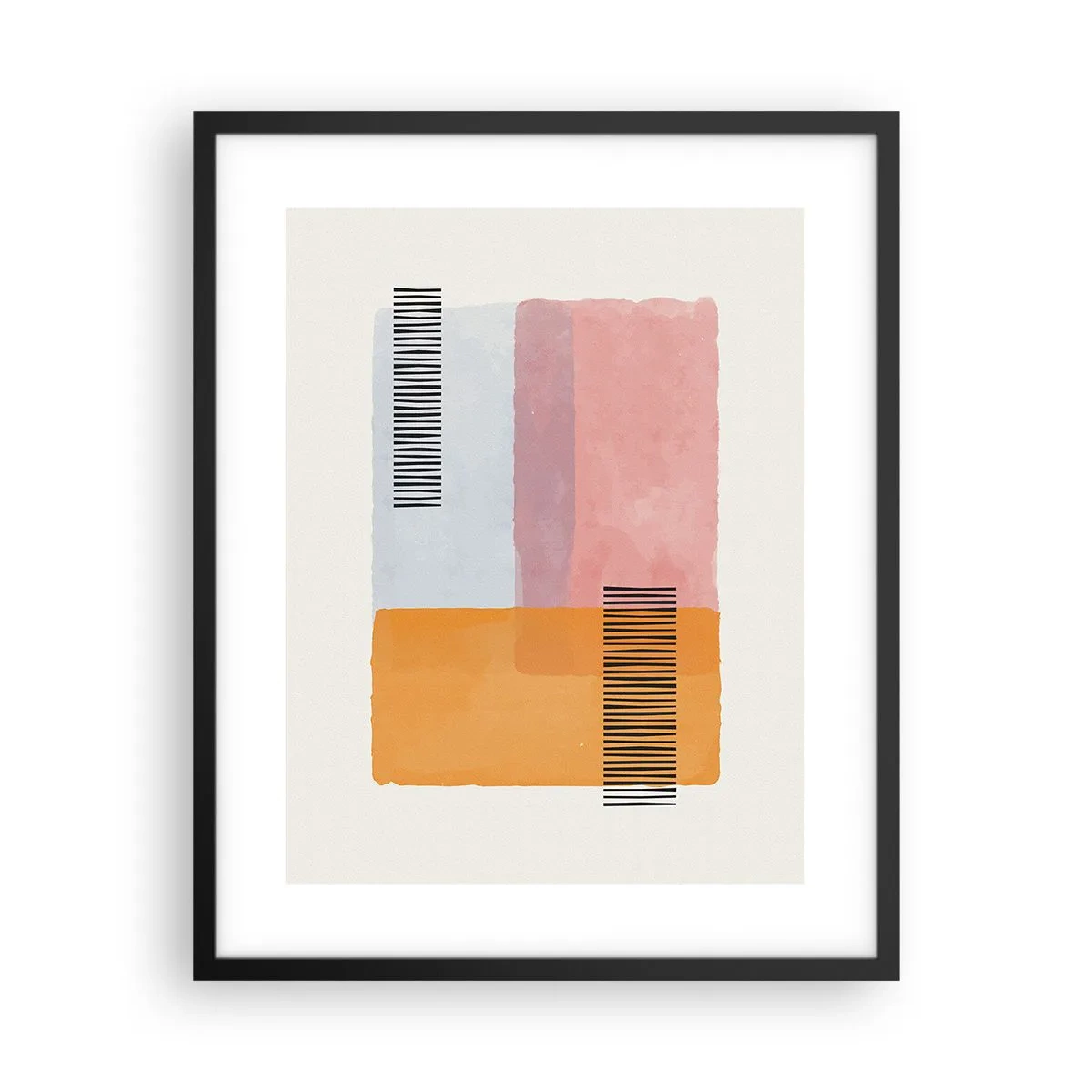Plakat w czarnej ramie - Z kąta w kąt - 40x50 cm