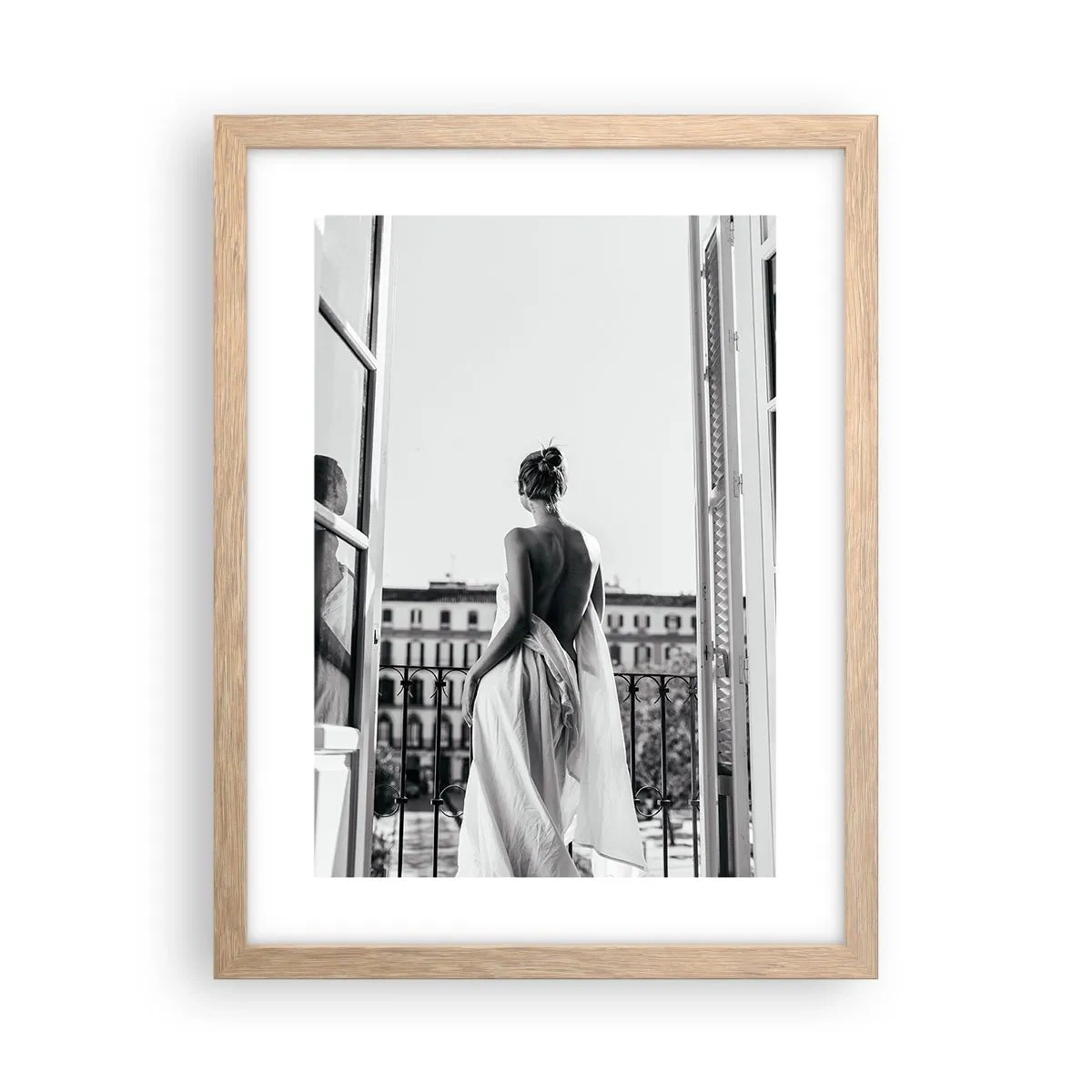 Plakat w ramie jasny dąb - Przebudzenie zmysłów - 30x40 cm