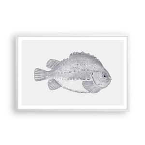 Plakat w białej ramie - Do albumu przyrodnika - 91x61 cm