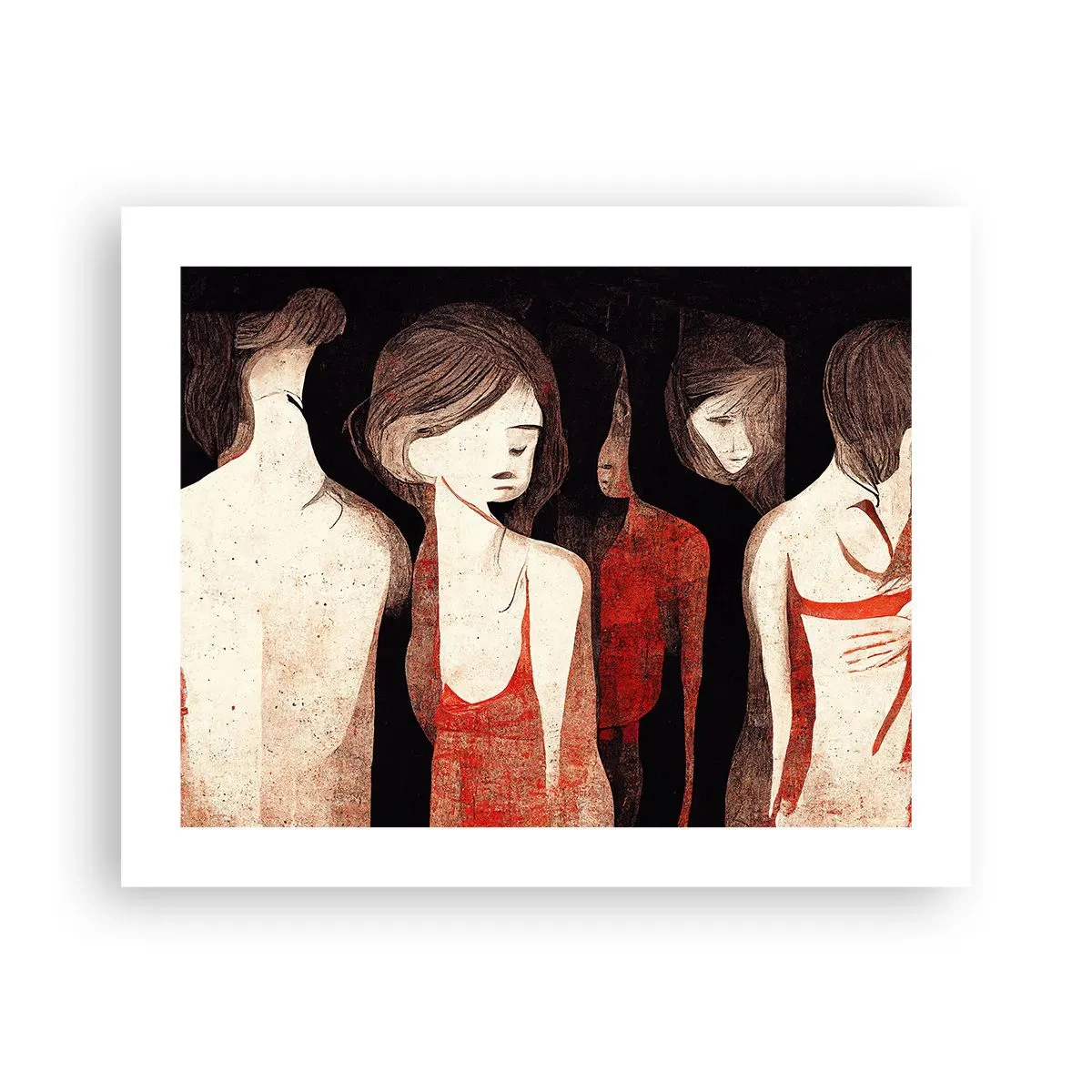 Plakat - Madonny z ciemności - 50x40 cm