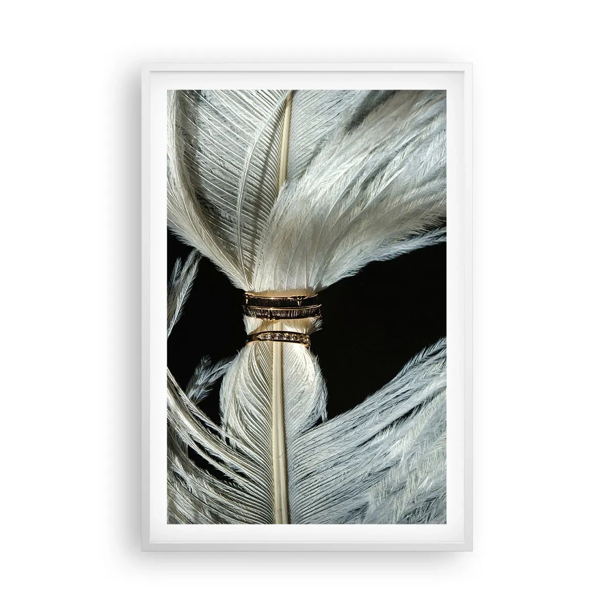 Plakat w białej ramie - ...i nie opuszczę Cię… - 61x91 cm