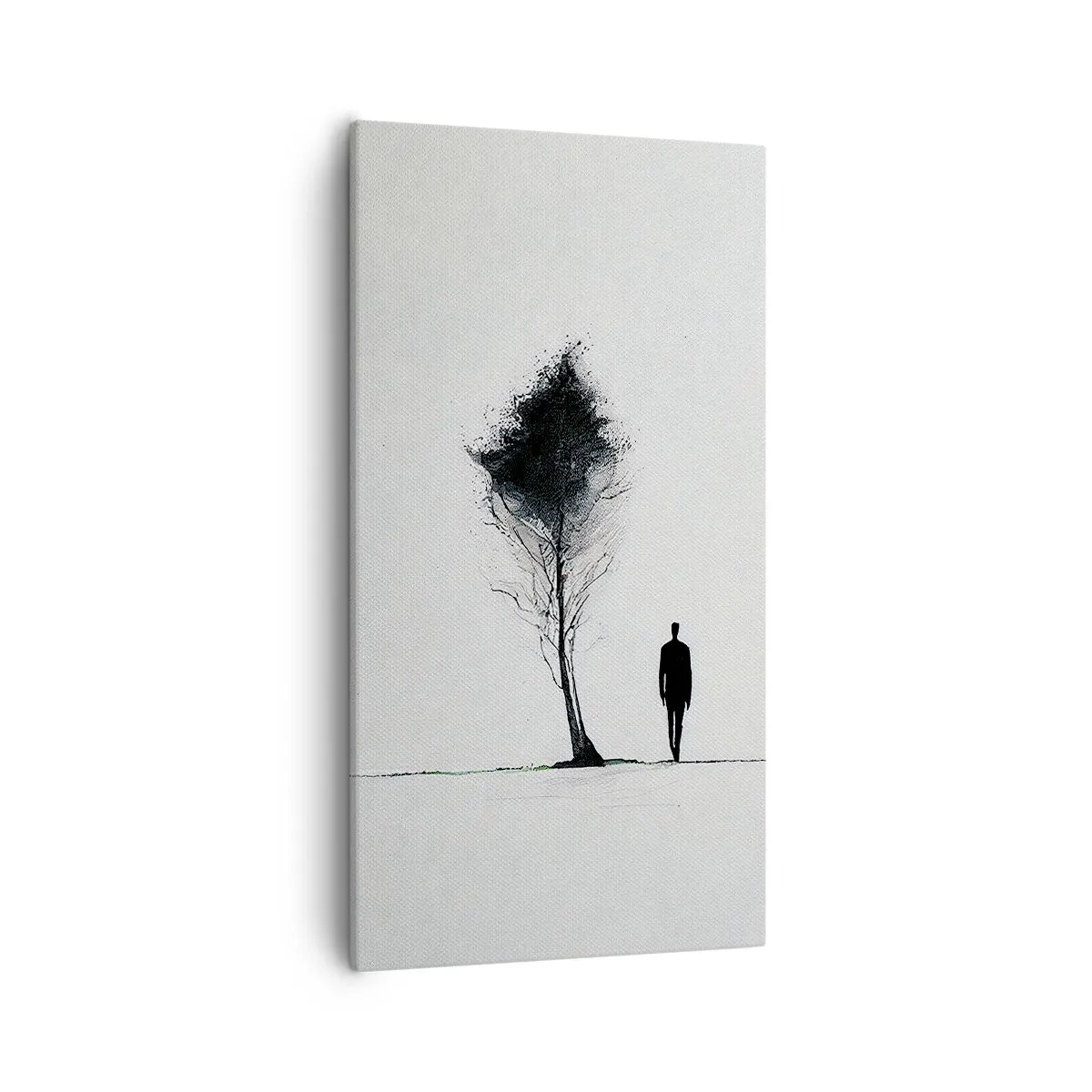 Obraz na płótnie - Wszyscy wędrujemy - 55x100 cm