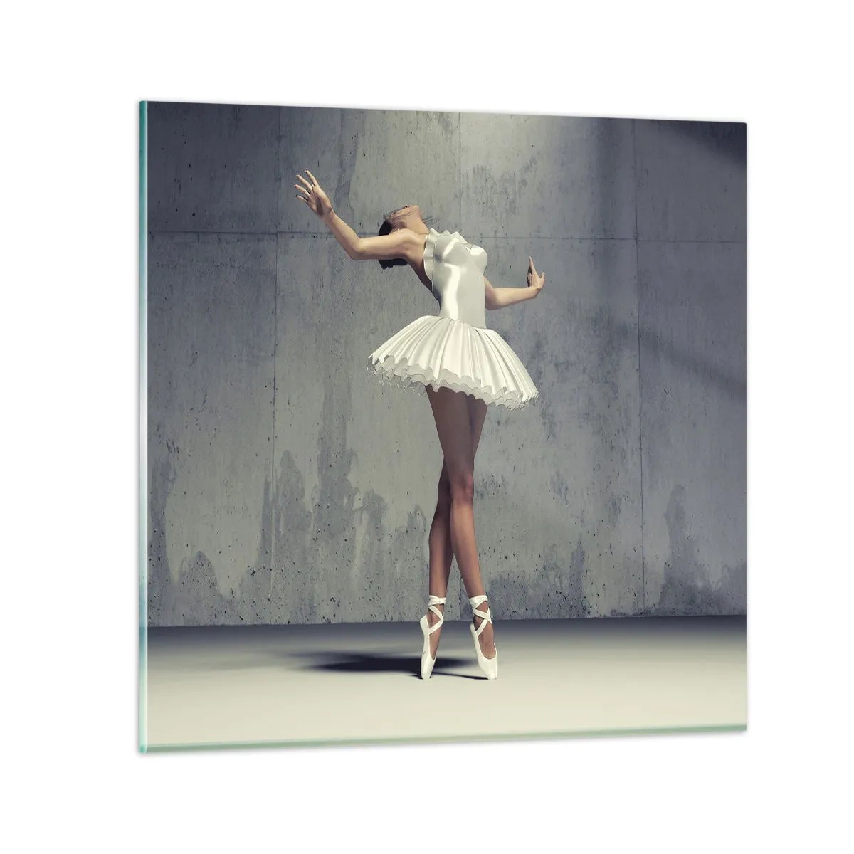 Obraz na szkle - Lekko jak ptak - 50x50 cm