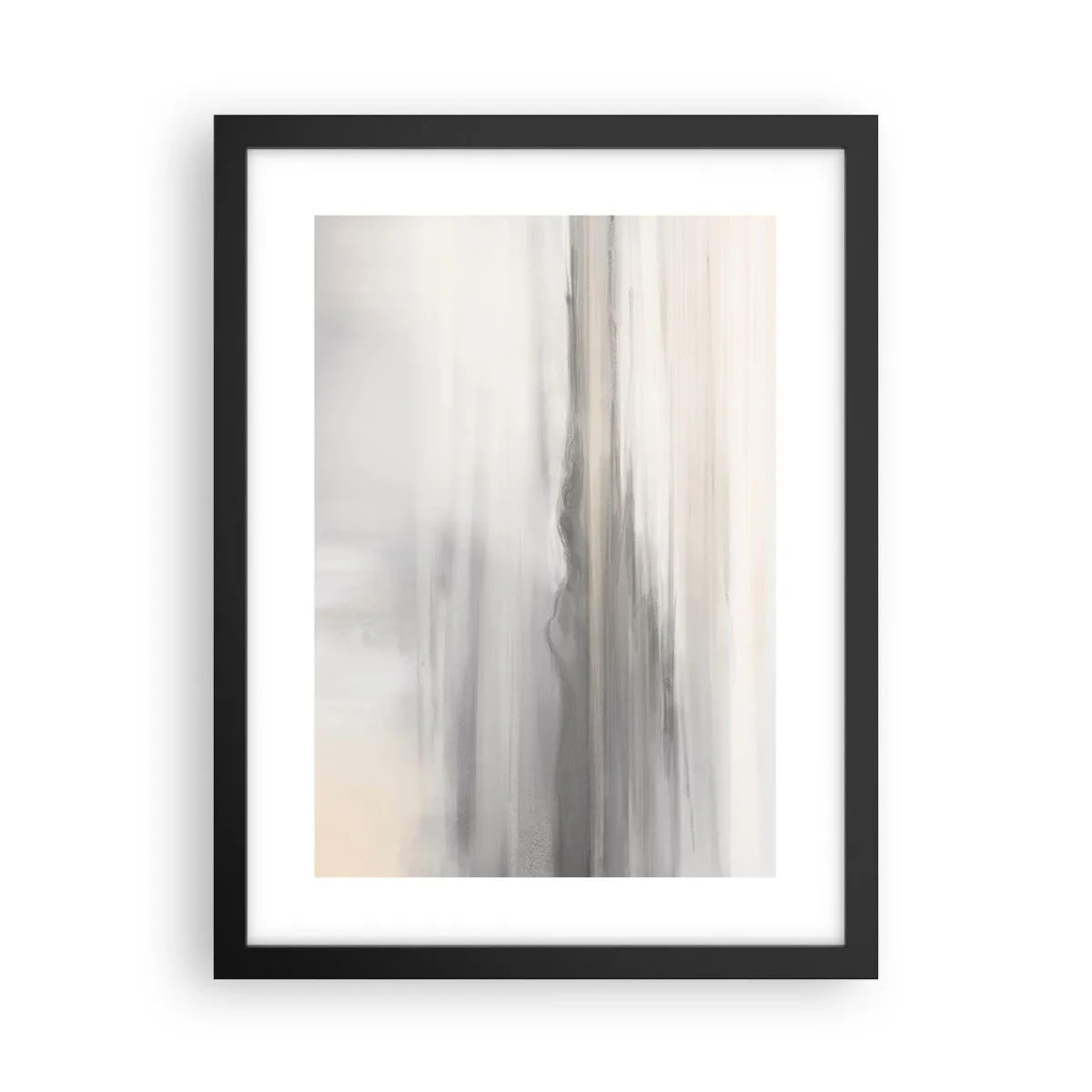 Plakat w czarnej ramie - Zamyślona dal - 30x40 cm