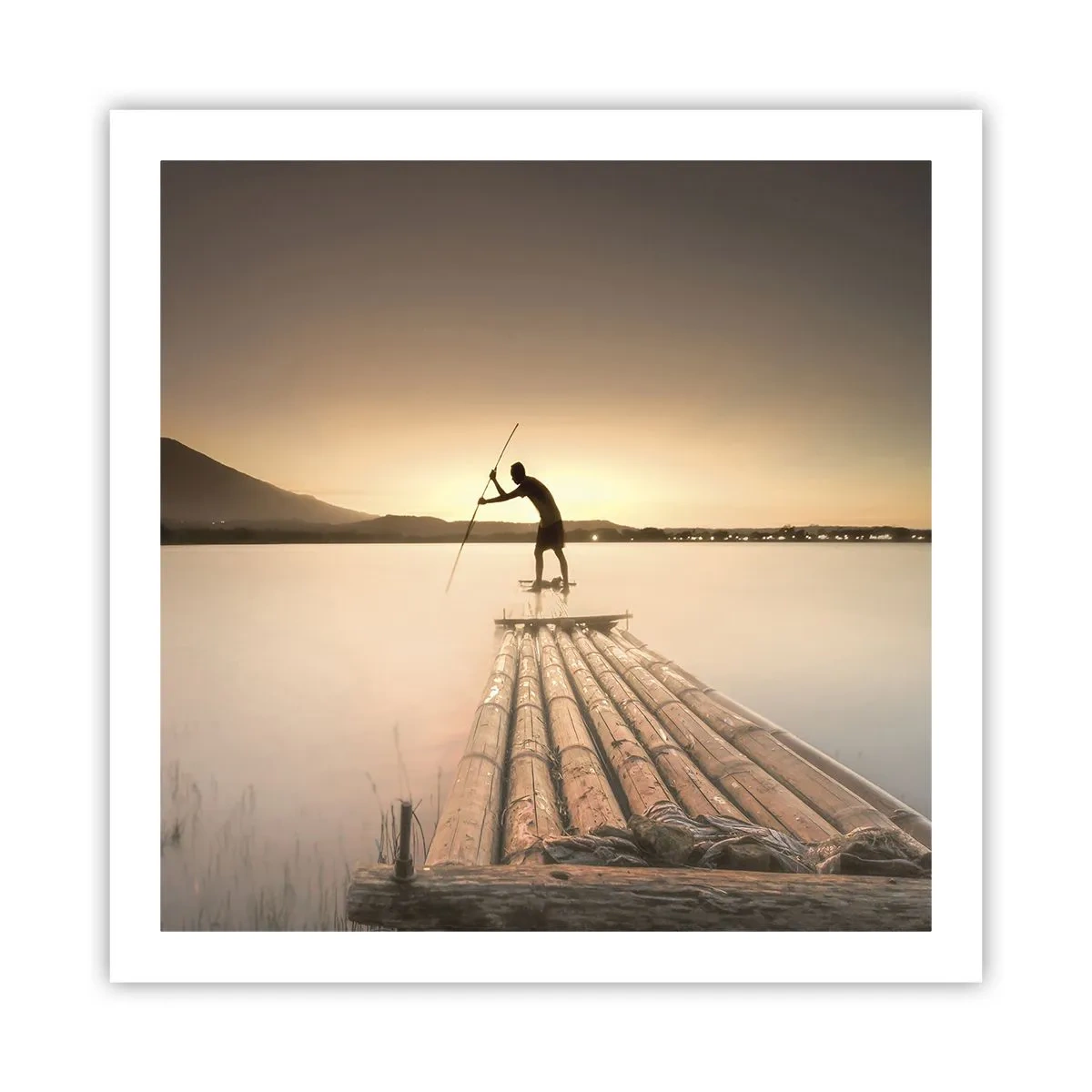 Plakat - Przed spoczynkiem - 60x60 cm