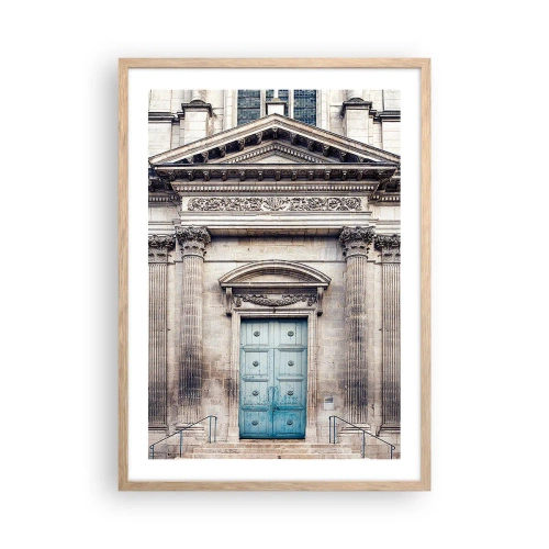 Plakat w ramie jasny dąb - Brama do świata ducha - 50x70 cm