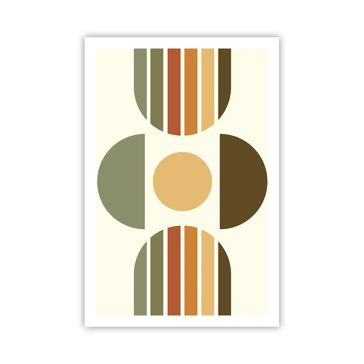 Plakat - W kolorach ziemi - 61x91 cm