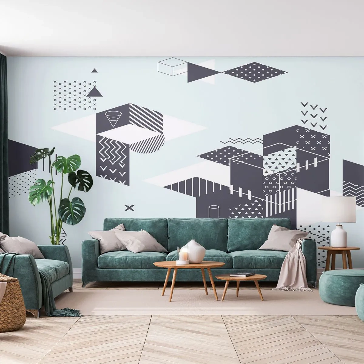 Fototapeta Premium Sand - W duszy matematyka - Abstrakcja, Sztuka, Nowoczesny Wzór - 500x350 cm