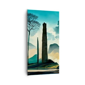 Obraz na płótnie - Wciąż wyżej i wyżej - 65x120 cm