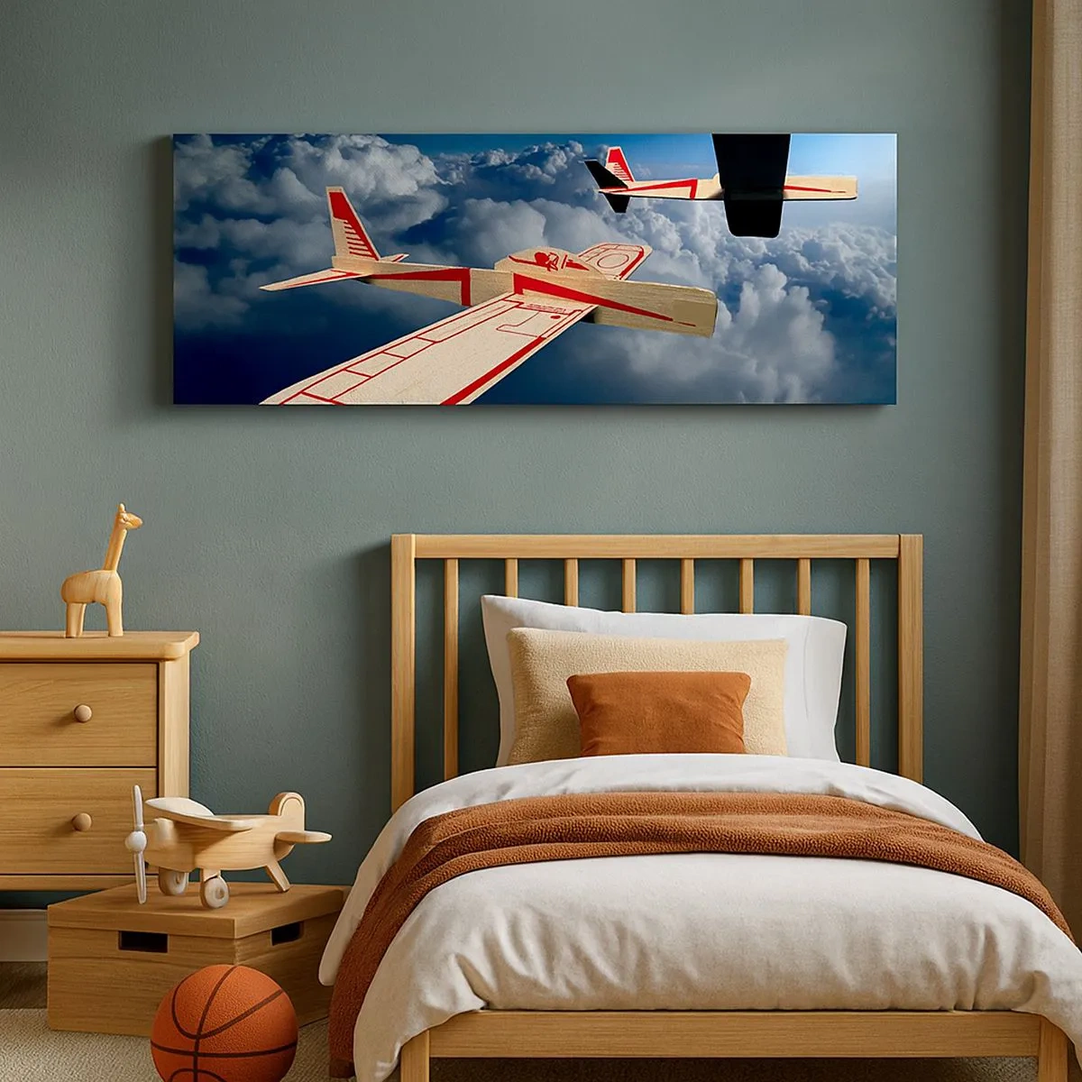 Obraz na płótnie - Jeszcze wyżej, jeszcze dalej - 100x40 cm