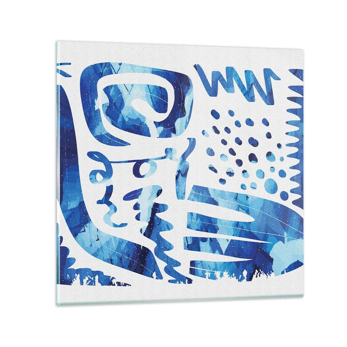 Obraz na szkle - Powrót do korzeni - 30x30 cm