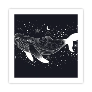 Plakat - W oceanie wszechświata - 50x50 cm