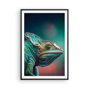 Plakat w czarnej ramie - Widzisz mnie? Niedobrze… - 61x91 cm