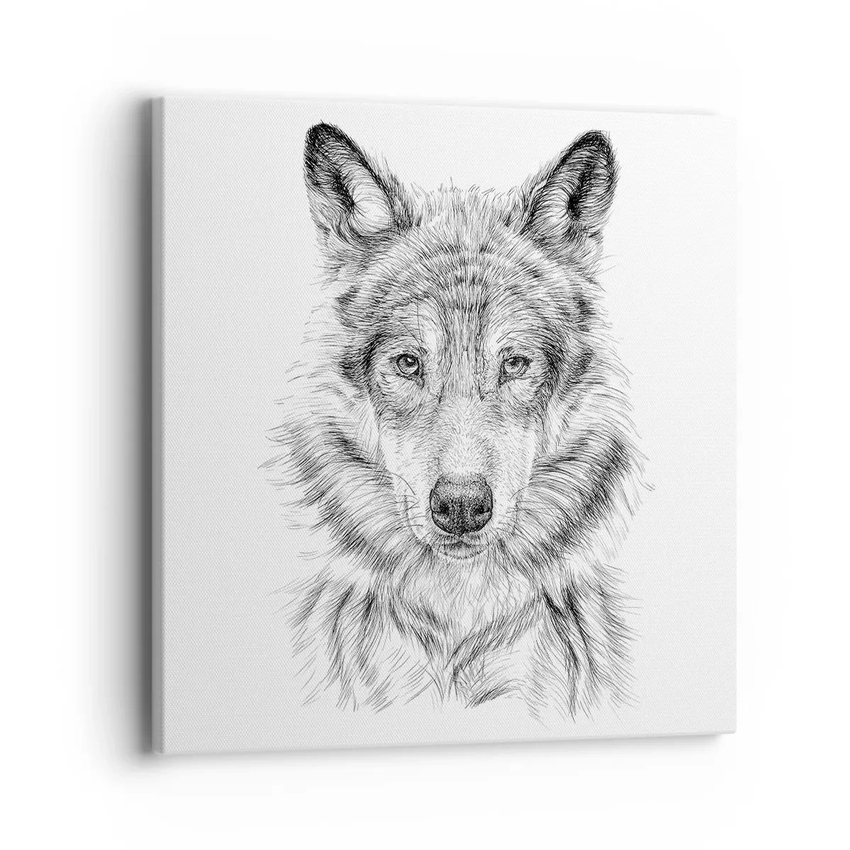 Obraz na płótnie - Urodzony przywódca - 40x40 cm