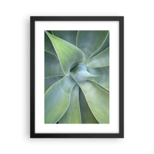 Plakat w czarnej ramie - Narodziny zieleni - 30x40 cm