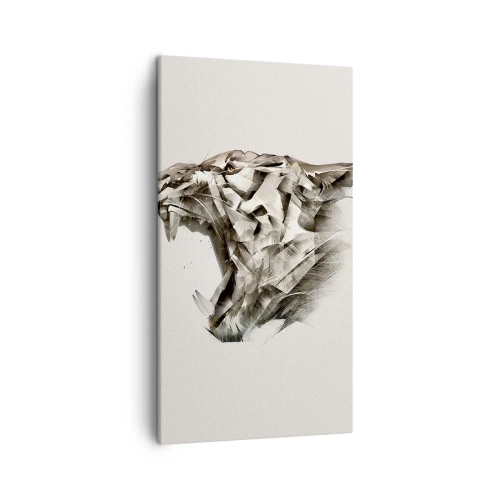 Obraz na płótnie - Już wiesz, kto rządzi - 45x80 cm