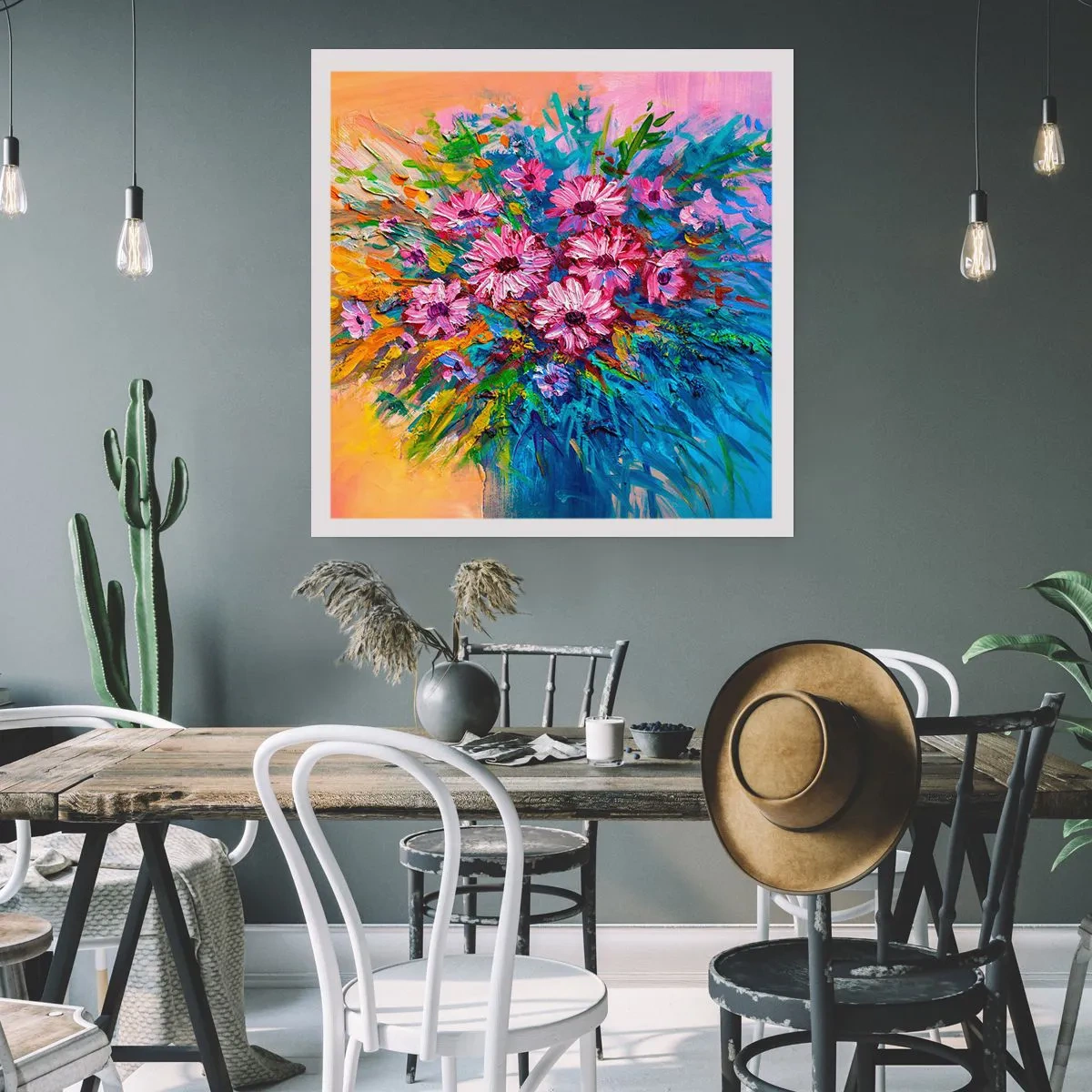 Plakat - Energia życia - 60x60 cm