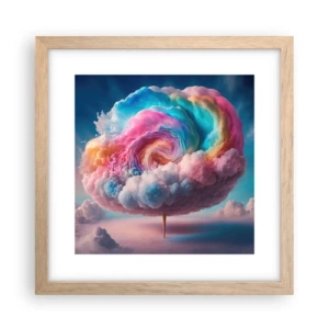 Plakat w ramie jasny dąb - Sen o wesołym miasteczku - 30x30 cm