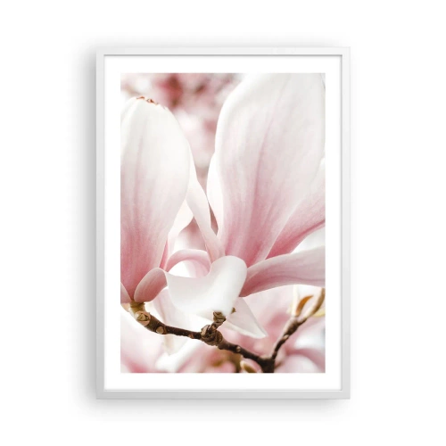Plakat w białej ramie - Bezmiar czułości - 50x70 cm