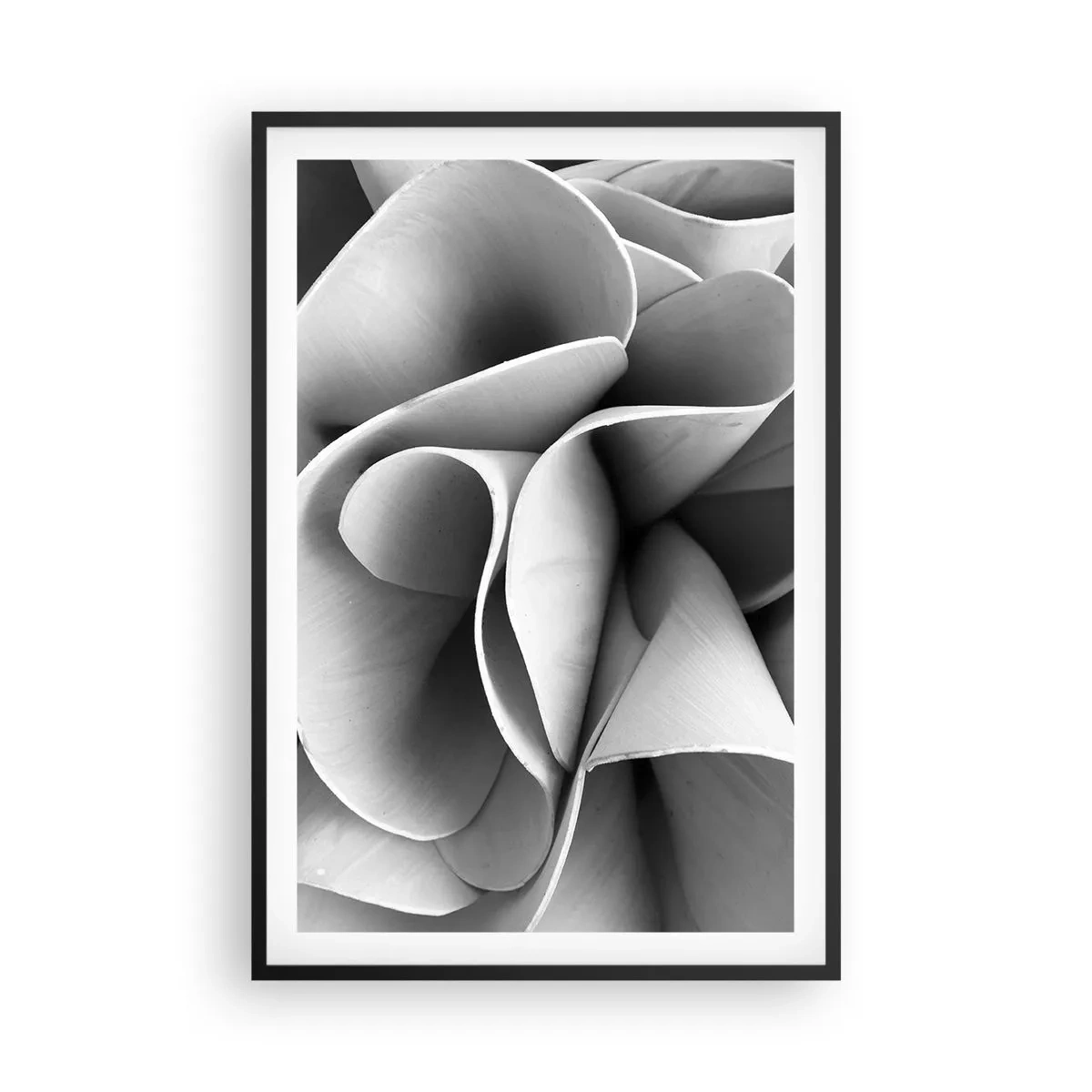 Plakat w czarnej ramie - Dzieje się w przestrzeni - 61x91 cm