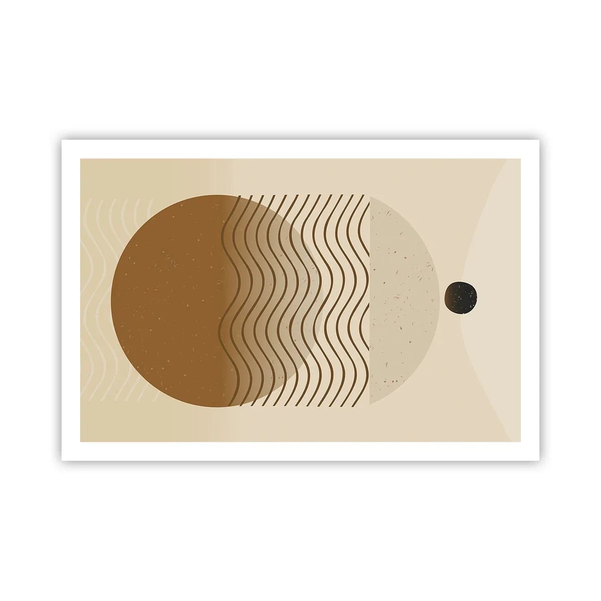 Plakat - O pochodzeniu figur geometrycznych - 91x61 cm