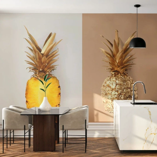 Fototapeta Standard Eco - Ananas dla nas - Ananas, Owoce, Deser - 400x280 cm