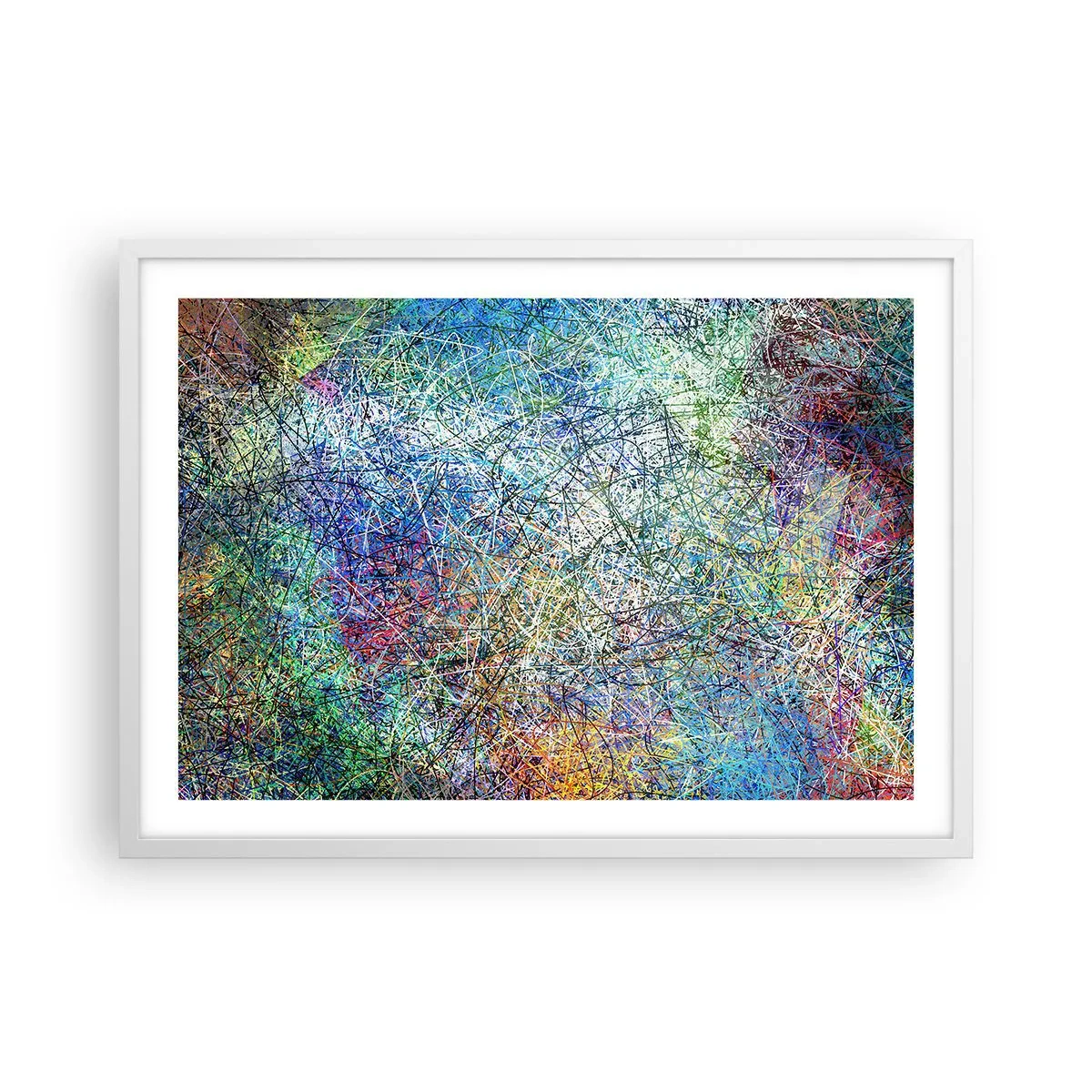 Plakat w białej ramie - To nie takie proste - 70x50 cm