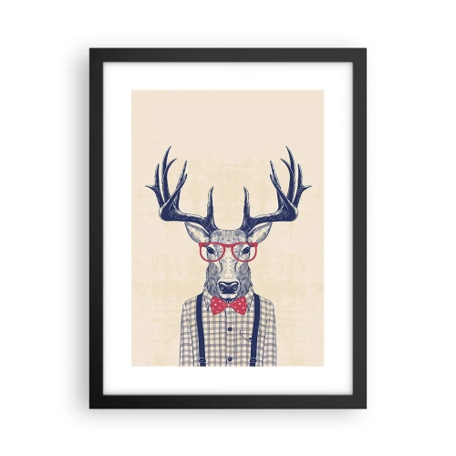 Plakat w czarnej ramie - Zabawna ekstrawagancja - 30x40 cm